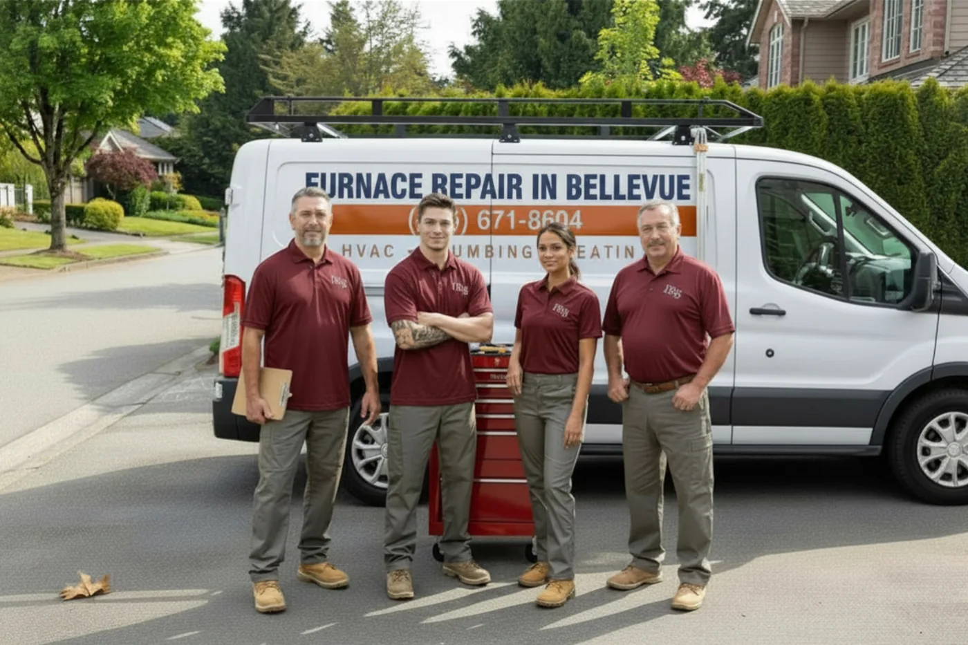 The Furnace Repair Bellevue team, local furnace technicians serving Bellevue, WA and the Eastside